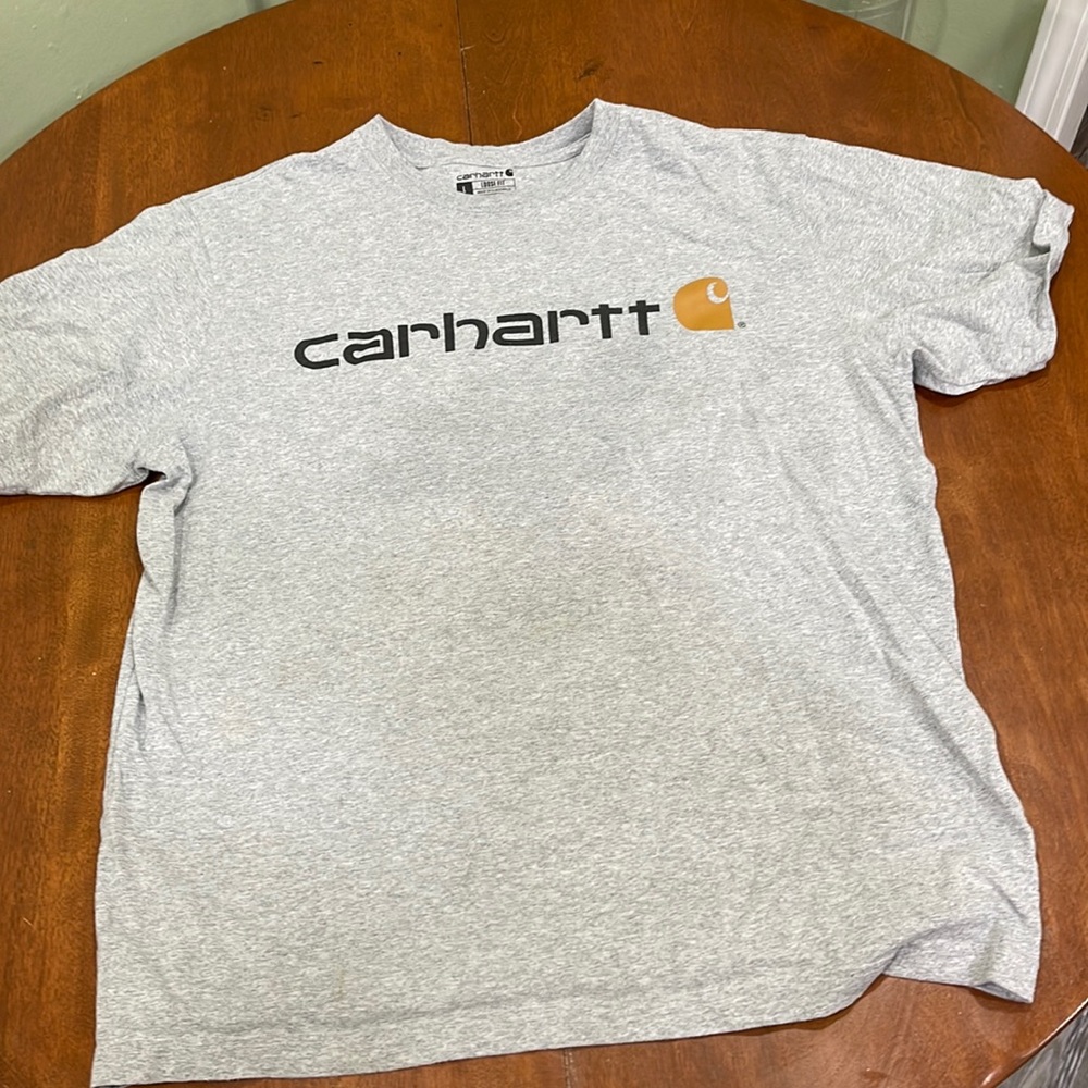 Men’s Gray Carhartt T-Shirt